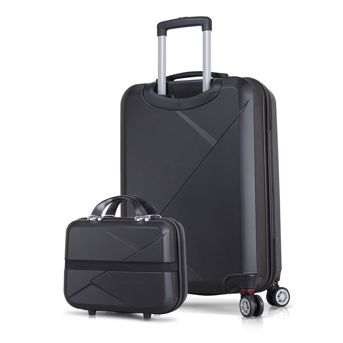 Zoozie Bags Juego de Maletas de 2 Piezas Negro Zoozie Bags Juego de Maletas de 2 Piezas Negro